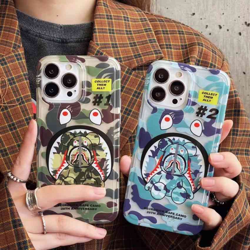 BAPE iphone14 pro maxケース 迷彩柄