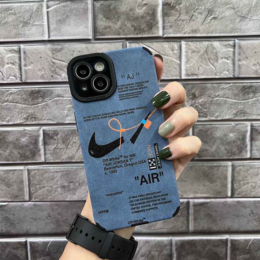 NIKE iphone14 proかばー シンプル風