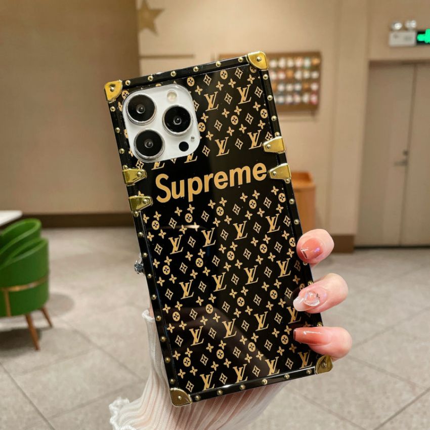 ルイヴィトン シュプリーム iPhone15 14 PLUSケース