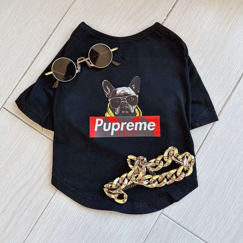 犬ウェア Tシャツ SUPREME