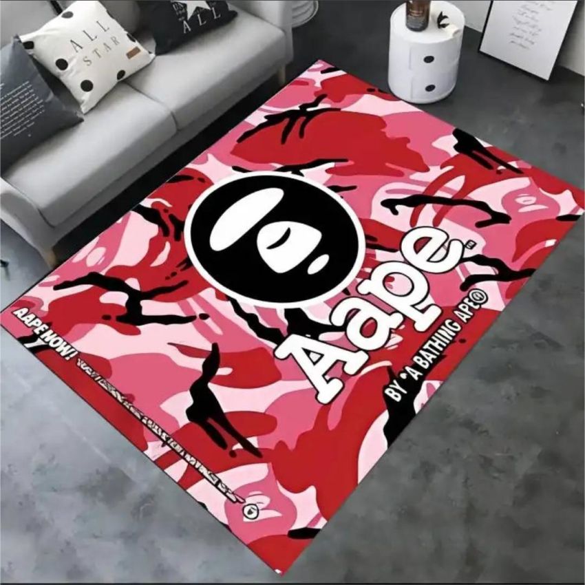 カーペット迷彩柄bape