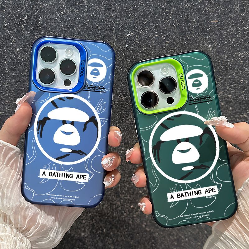 A BATHING APE iPhoneケース 猿