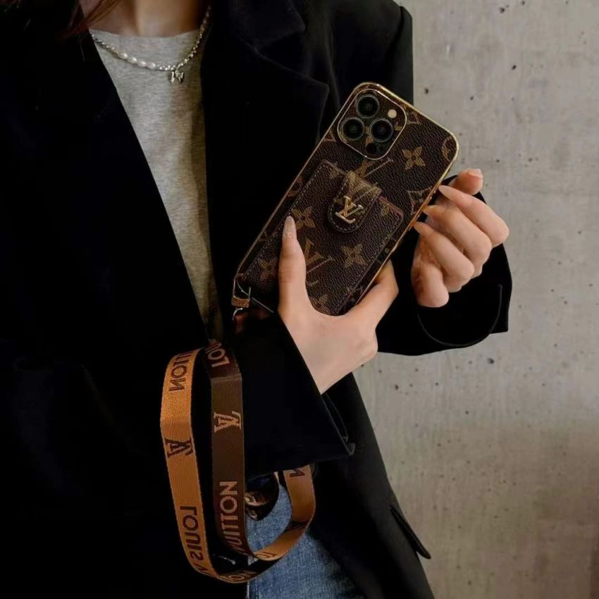 LV ショルダー IPHONE15PRO 16ケース