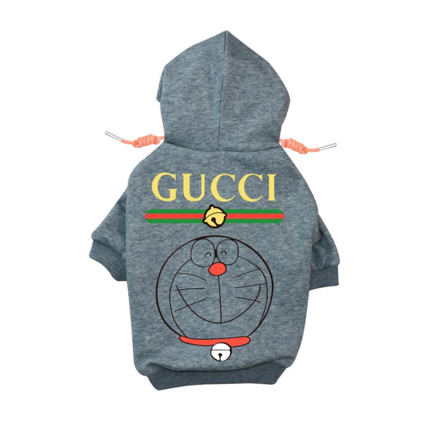 gucci ドラえもん 犬 服 パーカー