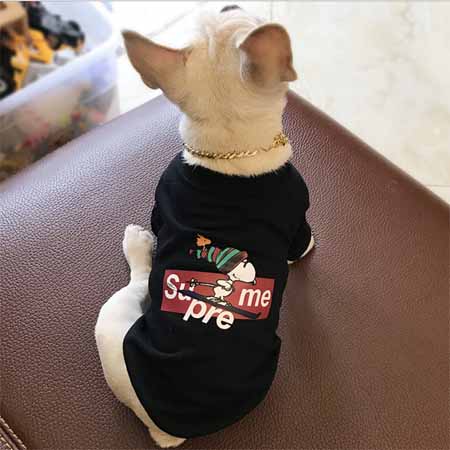 シュプリーム 犬の服 パーカー