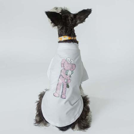 カウズ 犬 猫 服 Tシャツ