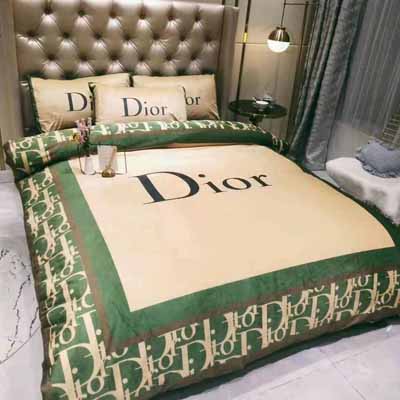 ディオール 寝具ベッドカバー 4点セット DIOR 布団カバーセット