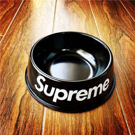 シュプリーム 犬猫 食器 フードボウル 陶磁器 Supreme ペット フード