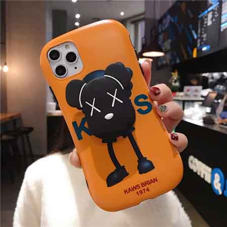 アイフォン11 プロケース KAWS 気嚢支え iPhone11/XR/XS かばー