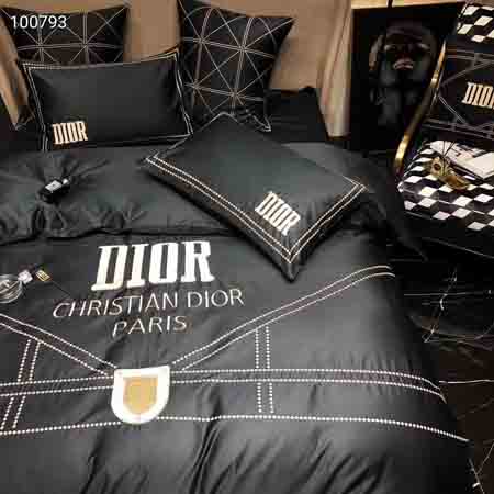 ディオール 掛布団カバーセット 4点 新品 CHRISTIAN DIOR 布団カバー