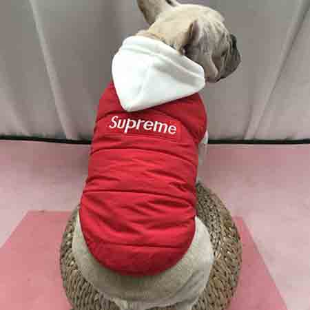 SUPREME 犬 服 冬着ダウンベスト