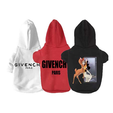 GIVENCHY ペット洋服 犬パーカー