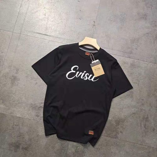 エヴィス メンズｔシャツ EVISU 半袖ティーシャツ 男性服 プリント