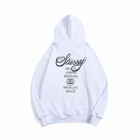 人気デザイン】stussy プル パーカー ワールドツアー メンズ - パーカー