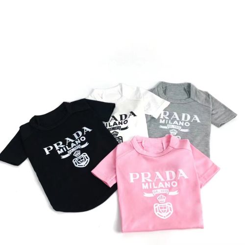 prada 犬服 tシャツ