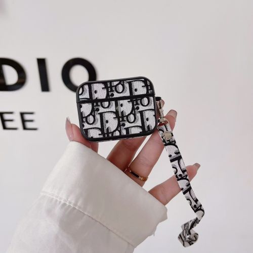 ディオール Airpods 1/2/3/proケース お洒落 レザー DIOR イヤホン 