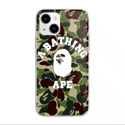 iphone13 proケース ア・ベイシング・エイプ bape アイフォン13mini 12