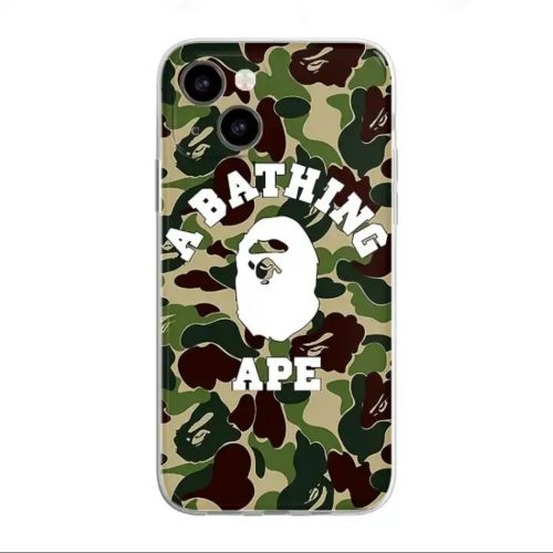 iphone13 proケース ア・ベイシング・エイプ bape アイフォン13mini 12