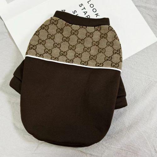 GUCCI 犬服 パーカー 裏起絨